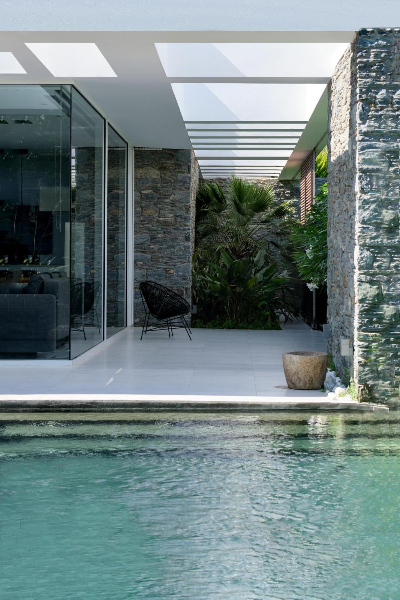 A - Luxury Villas Plomari Exterior foto