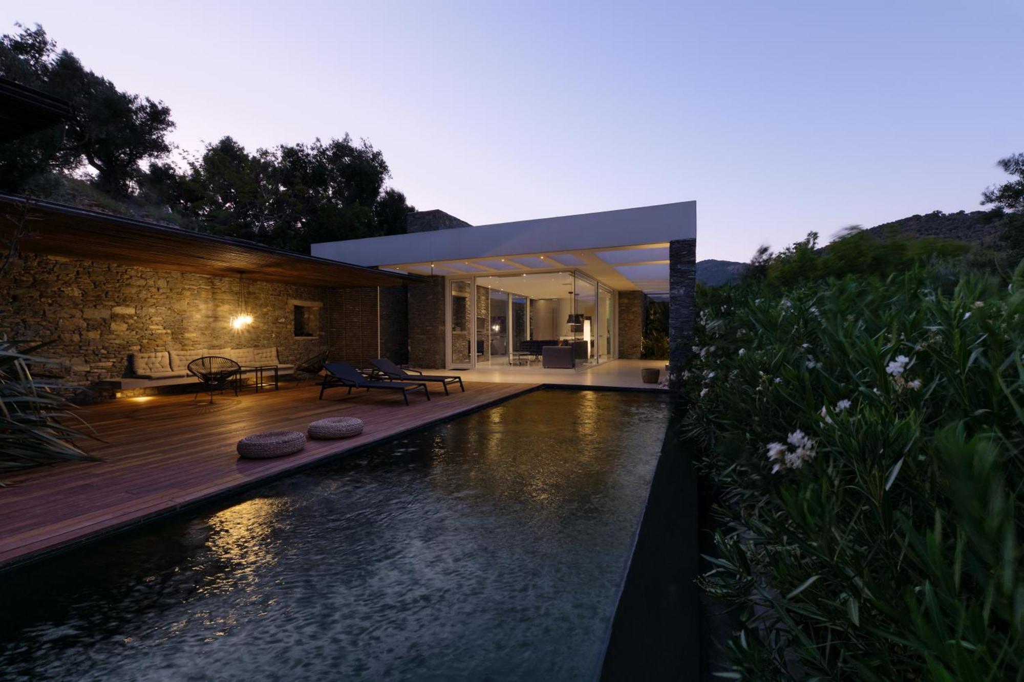 A - Luxury Villas Plomari Exterior foto