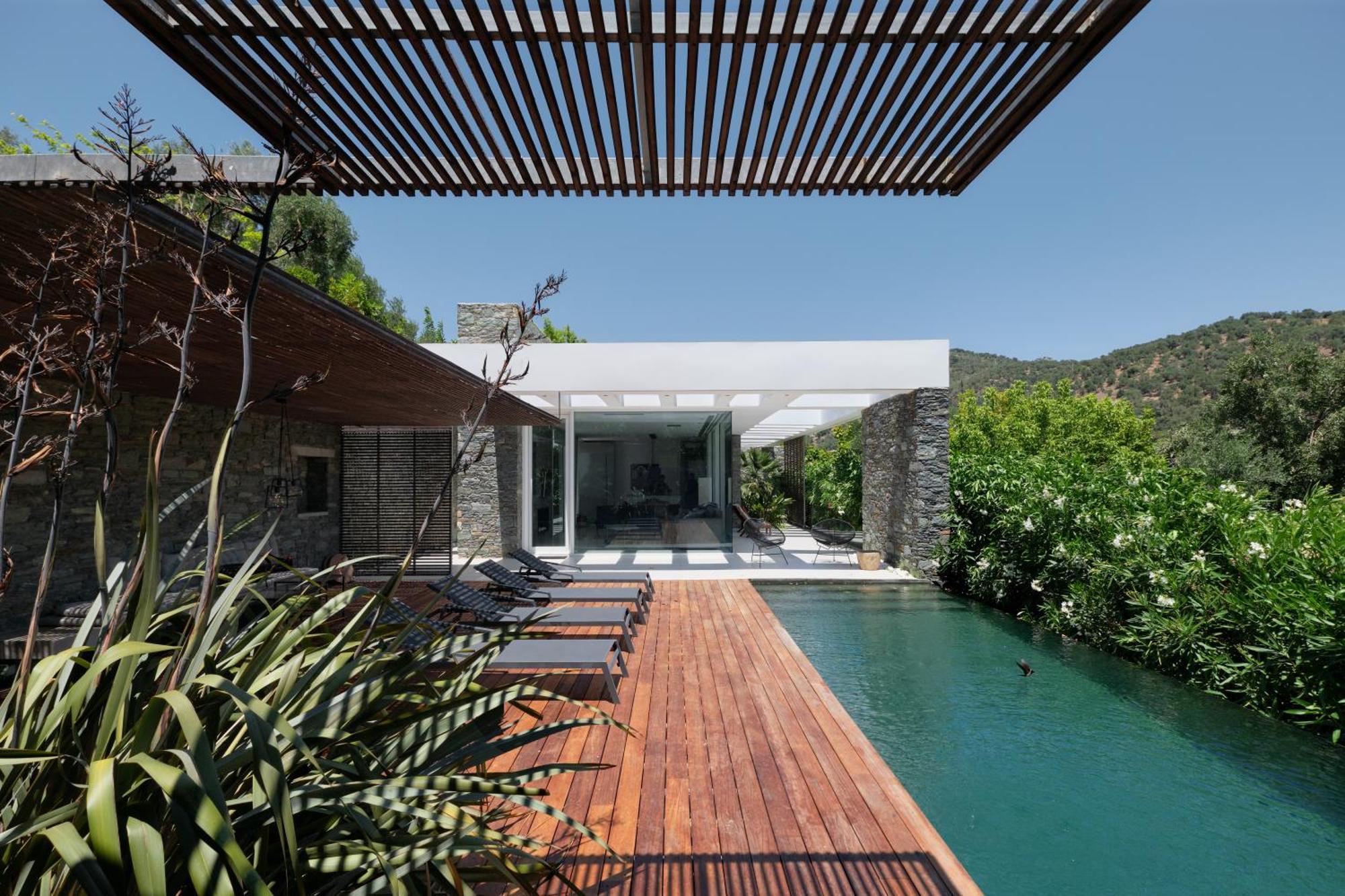 A - Luxury Villas Plomari Exterior foto